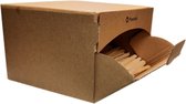 Pomebio Bâtonnets d'agitation en bois - 14 cm - 1000 pièces dans une boîte distributrice