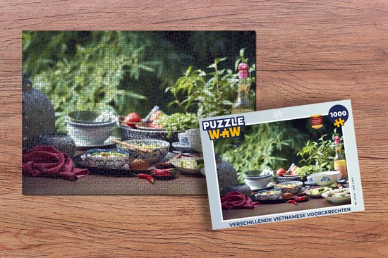 Puzzle Divers apéritifs vietnamiens - Jigsaw Puzzle - Puzzle 1000 pièces d'adultes