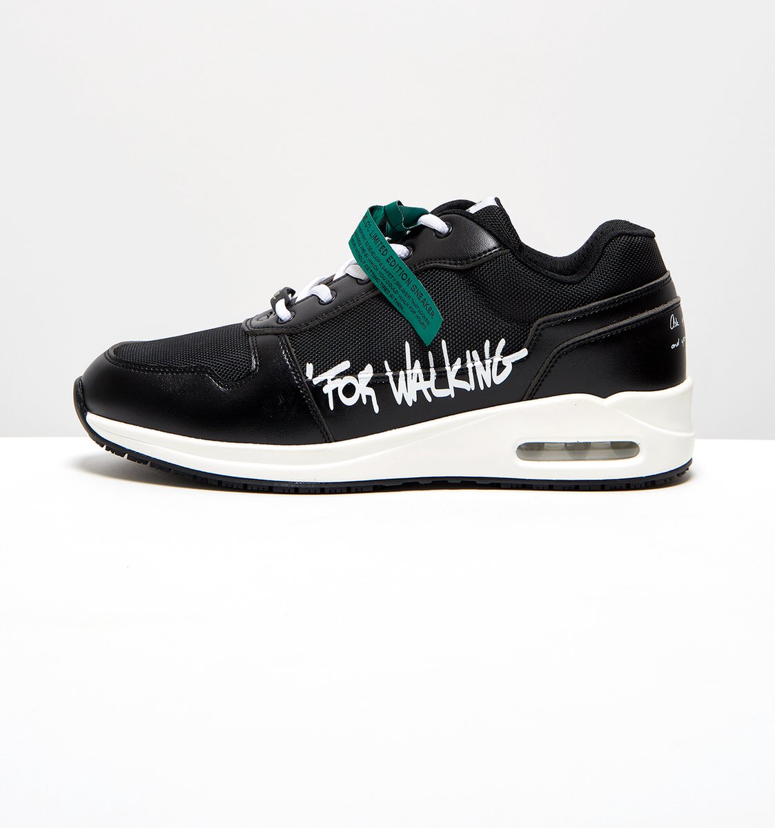 BSS Shoes DB.01. veiligheidssneakers – werkschoenen zwart/wit LIMITED EDITION – lichtgewicht, antislip, wasbaar, uitneembare comfort zool