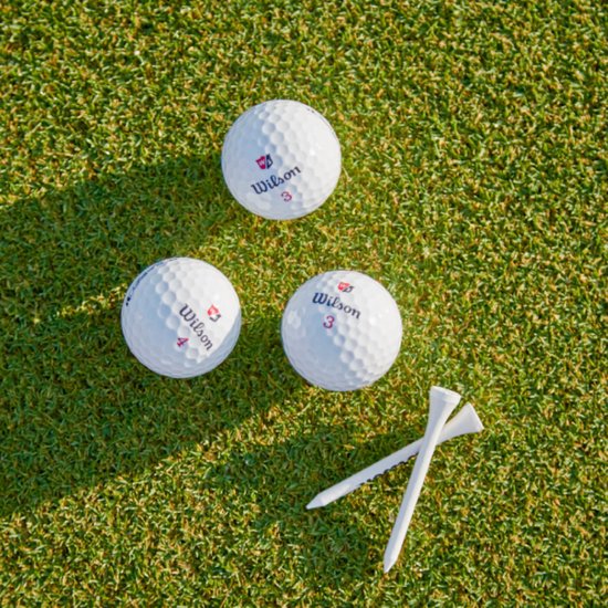 Wilson Staff DUO Soft Golfballen 2023 - Rood - 12 Stuks van Wilson Staff — afbeelding 3