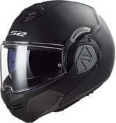 LS2 FF906 Advant Solid Matt Black Modular Helmet 2XL - Maat 2XL - Helm
