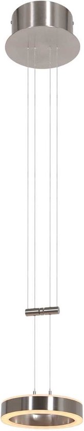 Lampe à suspension Steinhauer Piola – ø 16 cm – Hauteur réglable – Encastré (LED) – métal