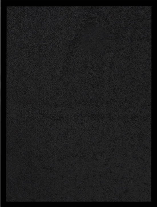 vidaXL - Deurmat - 40x60 - cm - zwart