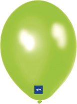 Folat - Folatex ballonnen Metallic Appelgroen 30 cm 10 stuks