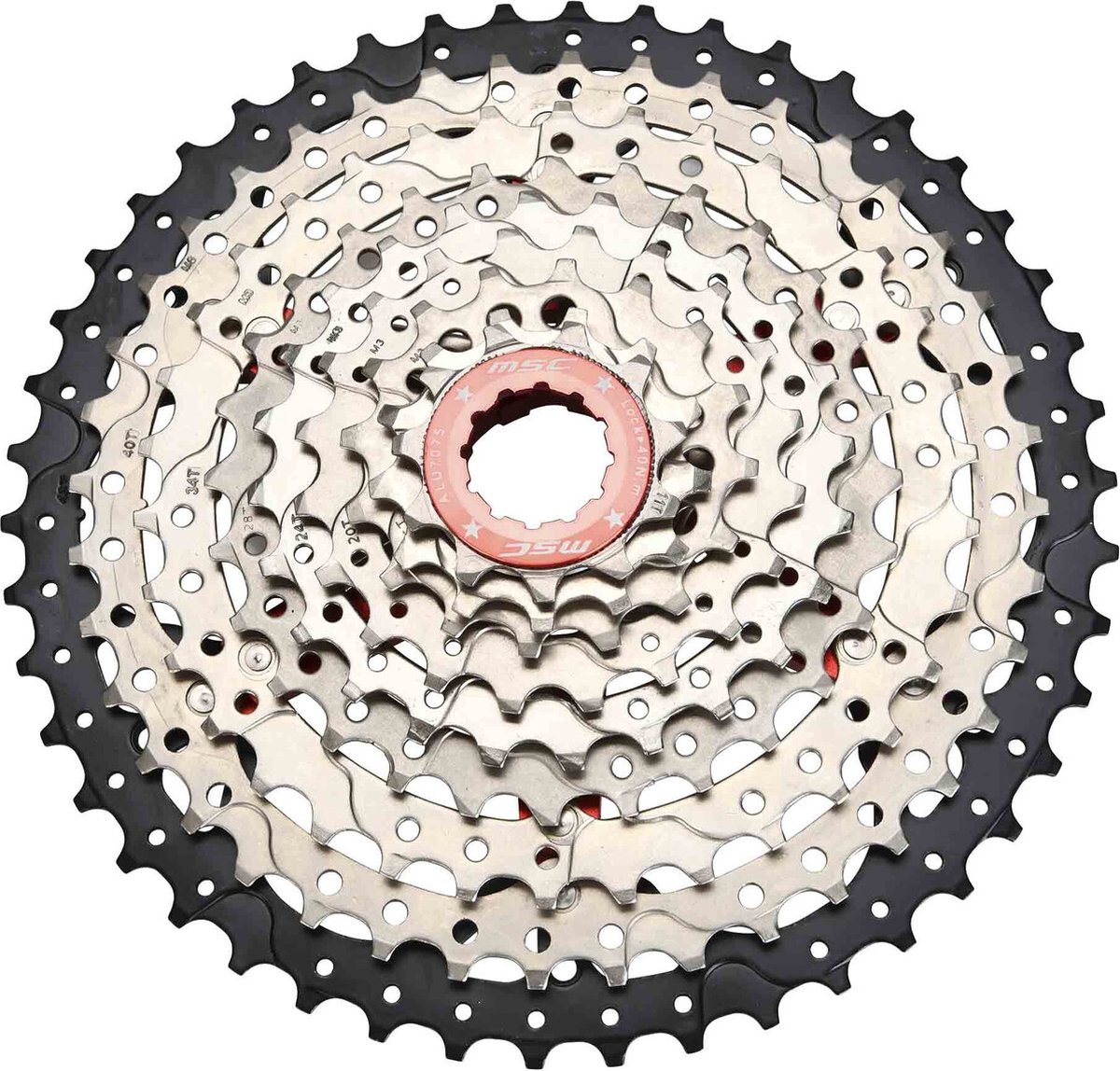 Msc 1 Spider Fietscassette Zilver 9s / 11-46t