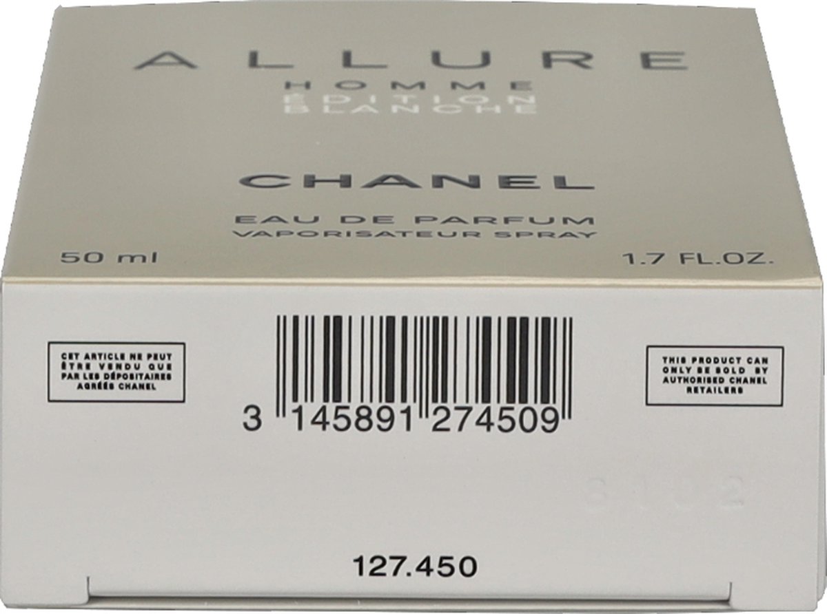 Chanel Allure Homme Edition Blanche 50 ml - Eau de Parfum
