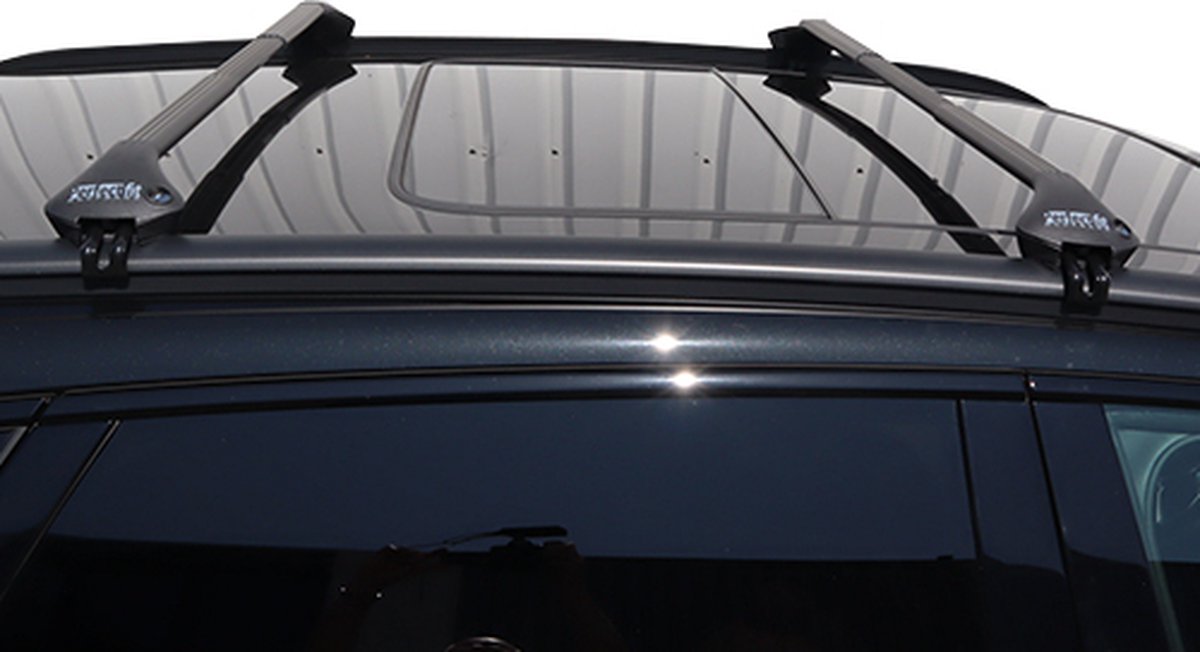 Coffre de toit PerfectFit 400 Litres + Galeries de toit adaptées à la Toyota  Yaris... | bol.com