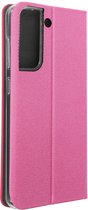 Hoes geschikt voor Samsung S22 Plus Stand-functie Sensitive Collection – Roze