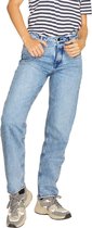Jack & Jones Seoul Straight Cr3007 Jeans Met Middelhoge Taille - Dames - Light Blue Denim - W30 X L34