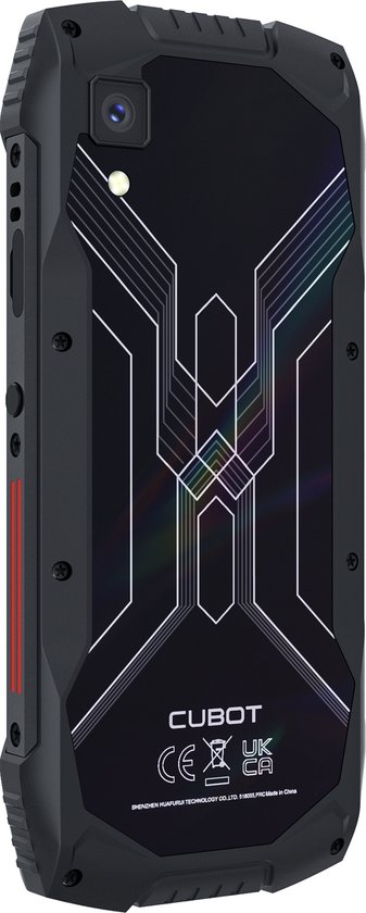 Cubot KingKong Mini 3 - 128GB - Zwart Rood - Compacte smartphone | bol