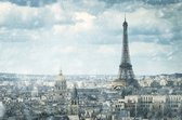 Fotobehang Uitzicht Op Parijs - Vliesbehang - 460 x 300 cm