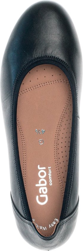 Gabor 02.690.57 - slip-on pour femme - noir - taille 39 (EU) 6 (UK)