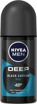 Nivea Men Deodorant Roller Deep Beat 50 ml
