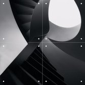 IXXI Round Lines - Wanddecoratie - Abstract - 40 x 40 cm