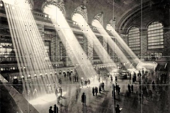 IXXI Grand Terminal New York 1930 - Wanddecoratie - Fotografie - 120 x 80 cm