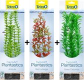 Tetra - Decoart - Plantastics - Aquariumplanten - Aquarium - Ambulia + Red Ludwigia + Green Cabomba - 36 cm - L - Set van 3 stuks