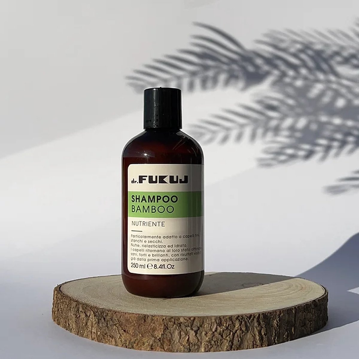 Doeltreffende shampoo met bamboemerg voor fijn en droog haar - voedt diep 250ml