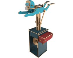 Ilo Build 3D Mechanische Houten Modelbouw Diver, 0219,19,5x12x27,5cm