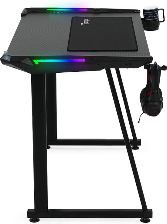 Ranqer - Nimbus - RGB gaming desk - with LED