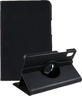 360 Rotating Book Case - Geschikt voor Lenovo Tab M9 Hoesje - Zwart