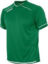 hummel Leeds Shirt km Sport Shirt Enfants - Vert - Taille 164