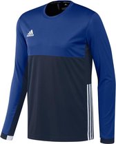 Adidas T16 'Oncourt' Long Sleeve Shirt Heren - Shirts  - blauw donker - XL