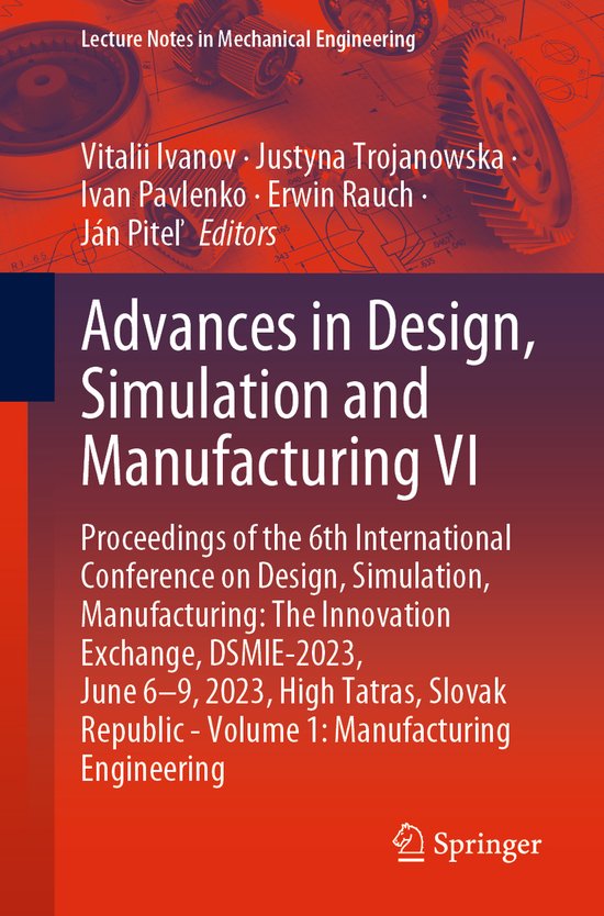 Lecture Notes in Mechanical Engineering- Advances in Design, ... - cover