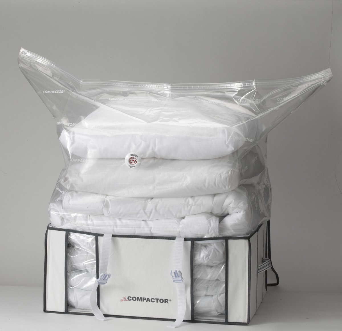 Les produits   Boîte, sac de rangement - Sac de rangement sous  vide Compactor Life XXL - 210L + 145L