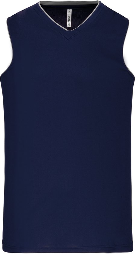 Herenbasketbalshirt met korte mouwen 'Proact' Navy - M