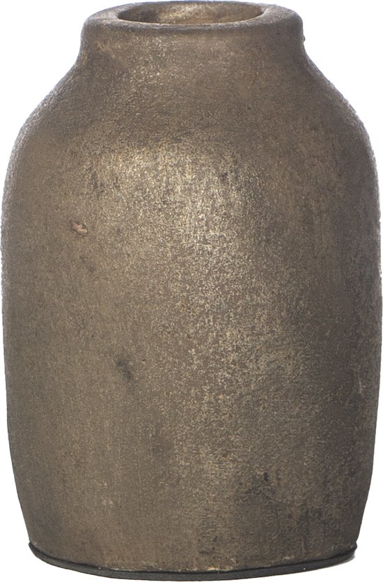 STILL - Kleine Vaas - Hoog - Cooper Brown - Bruin - 15x9 cm