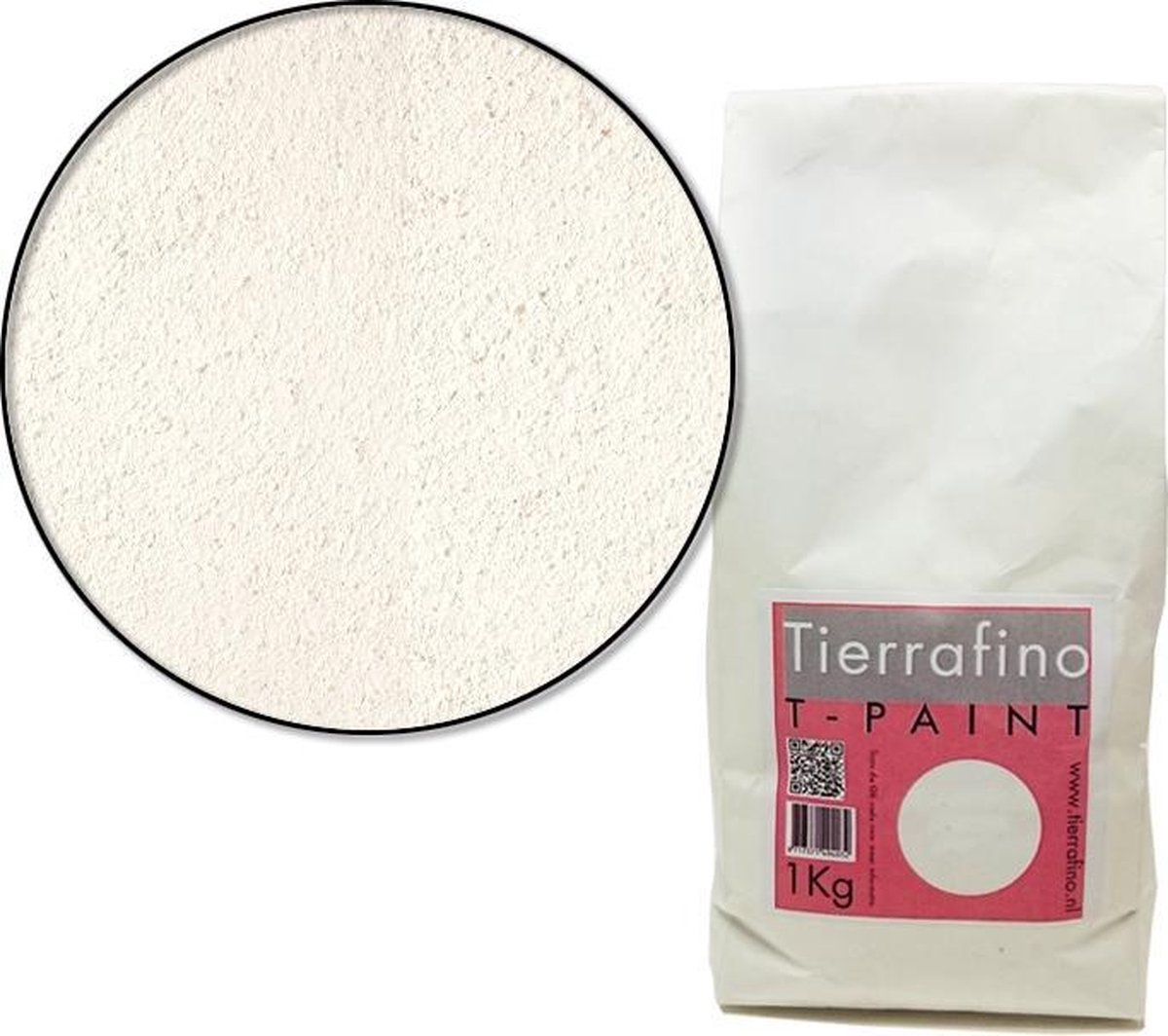 Leem Structuurverf -Tpaint - testverpakking 1 kg