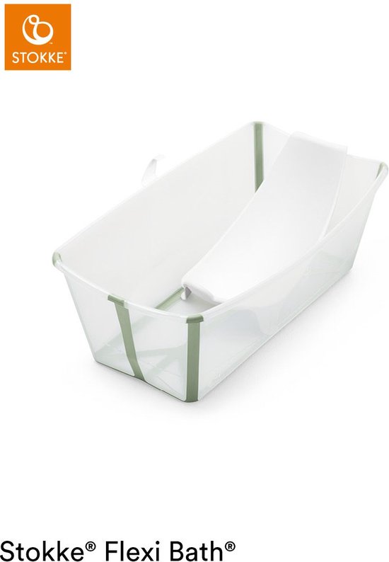 Stokke® Flexi Bath® Bundel - Transparent Green van Merkloos — afbeelding 2