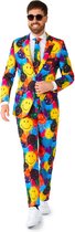 OppoSuits Smiley™ Drip - Heren Pak - Smiley Suit - Meerkleurig - Maat: EU 48