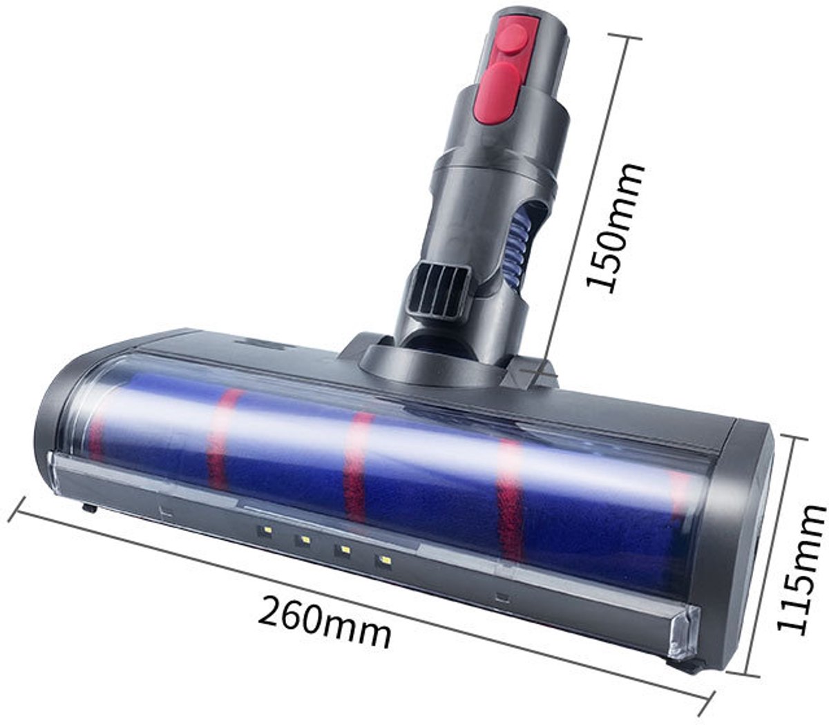 Elektrische vloerborstel-Geschikt voor-Dyson stofzuigeraccessoires-Belle's product