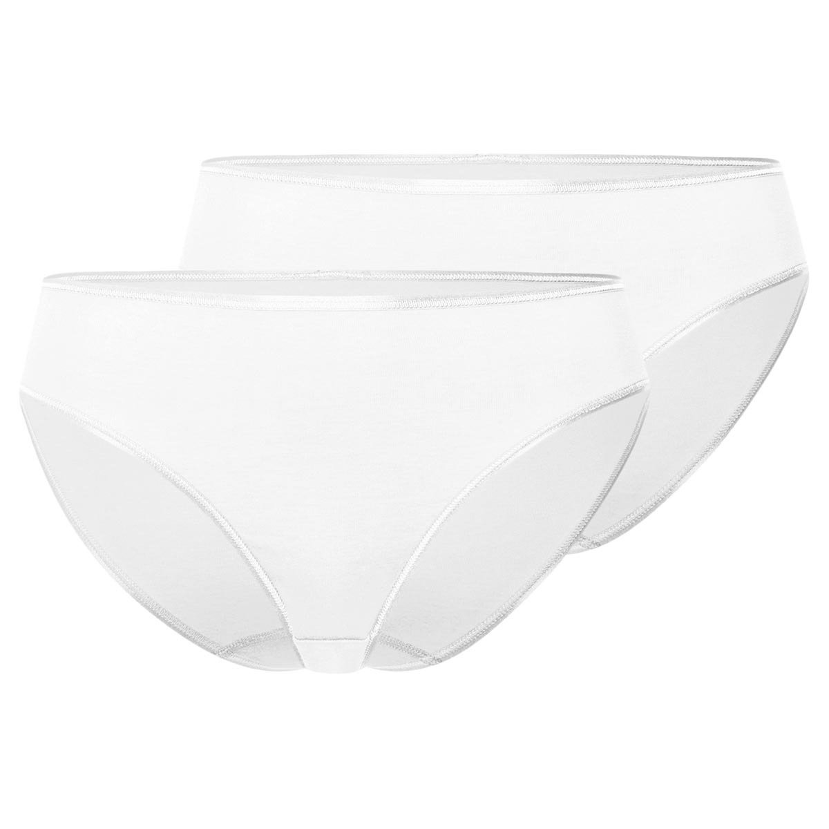 Hanro Dames midi slip 2 pack Cotton Seamless