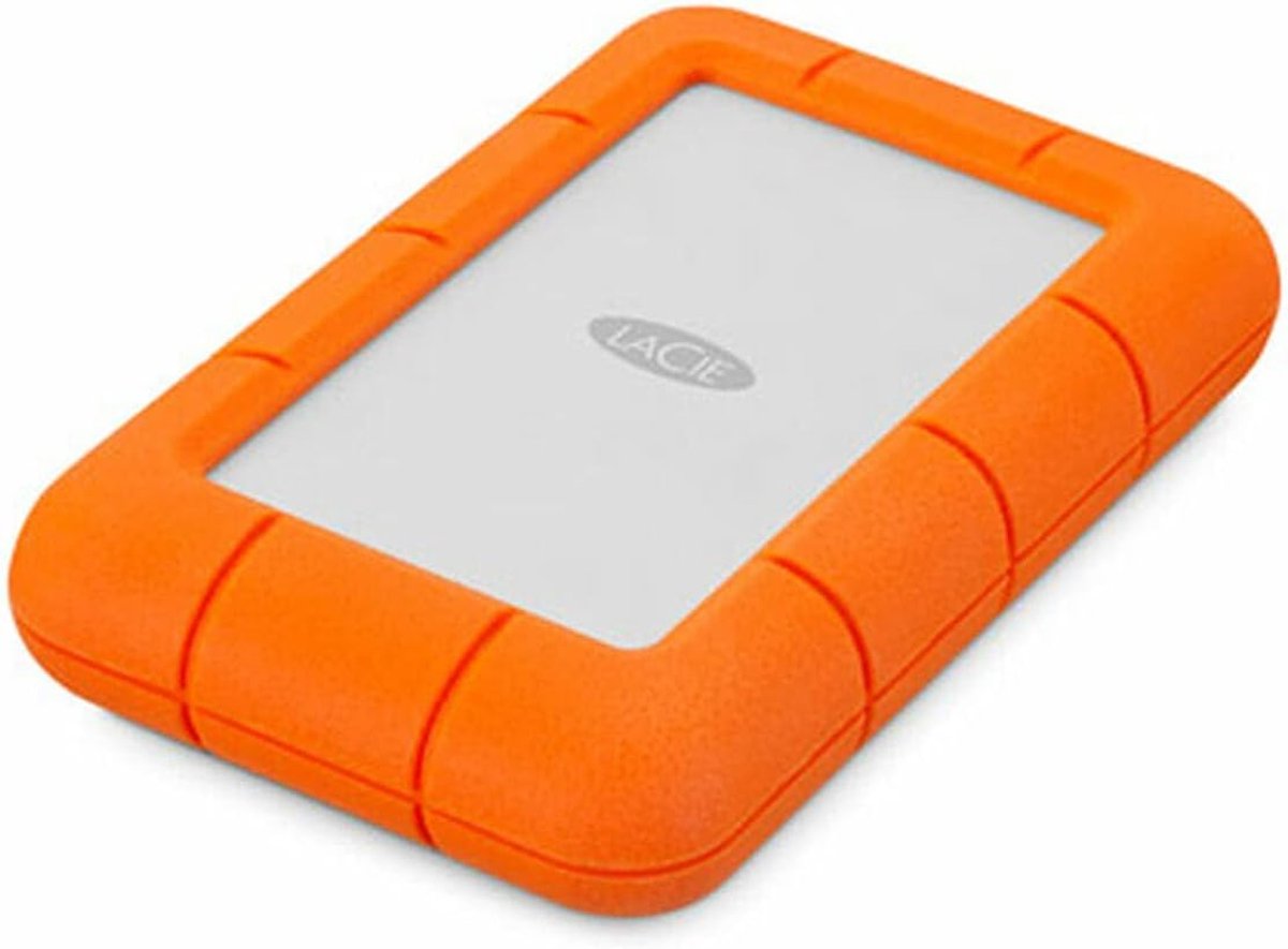 Externe Harde Schijf - Draagbare Opslag - Bestanden Opslaan - Schokbestendig Ontwerp - 25 Inch - Oranje