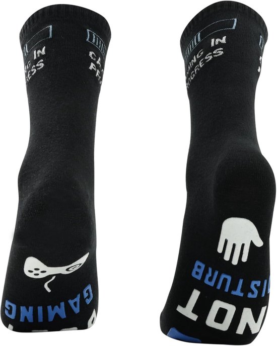 Grappige Gamer Sokken Do Not Disturb I'm Gaming - Comfortabel Katoen - Antislip Ontwerp - Uniek Cadeau voor Spelers — afbeelding 4