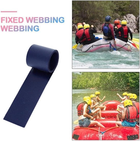 Kajakpatches 2 Rollen 50 x 1000 mm - Waterdichte Bootreparatiepleisters voor Opblaasbare Vlot, Kajak en Kano van Merkloos — afbeelding 3