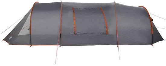 vidaXL - Tunnel - Tent - 5-Persoon - Grijs - en - Oranje - 778 - x - 356 - x - 210 - cm van Merkloos — afbeelding 3