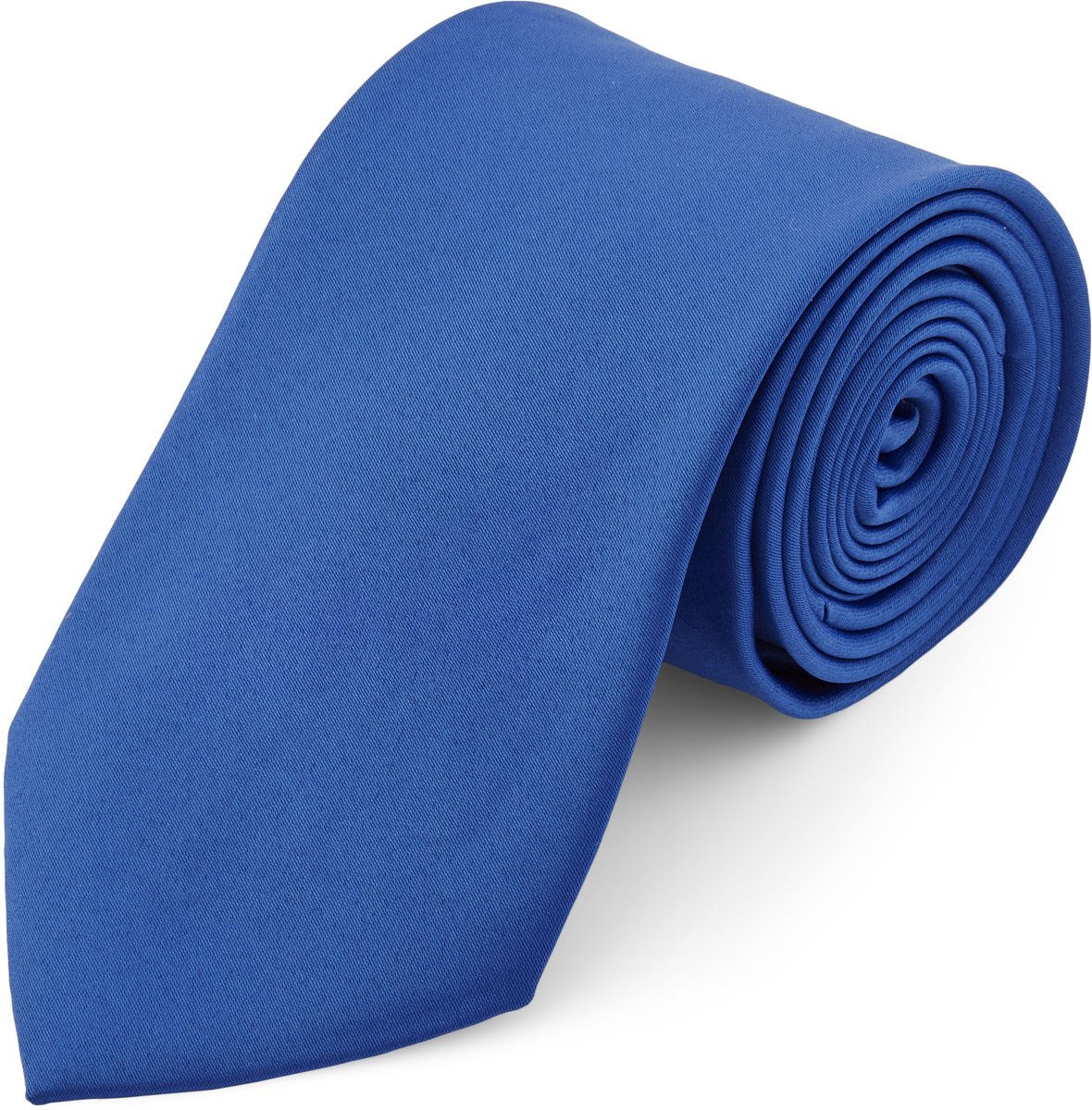 Blauwe Basic Stropdas van 8 cm