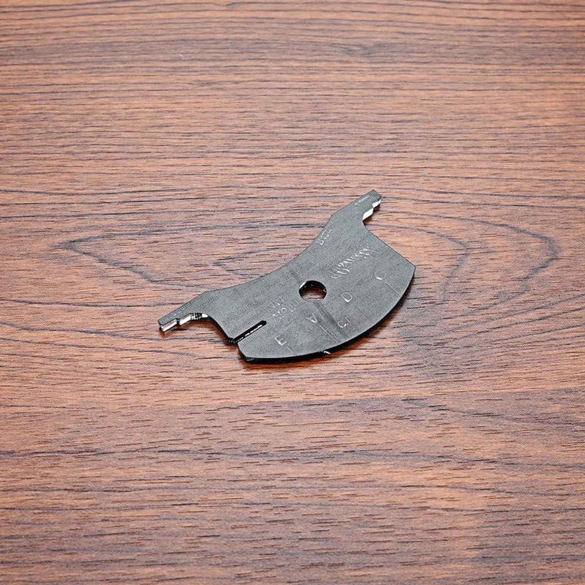 Allecto- Viool Brug Reparatie - Gereedschap - Zwart - Halsschraper Maak Template - 4-4 - Referentie Gereedschap - Geschikt voor - Zwart.