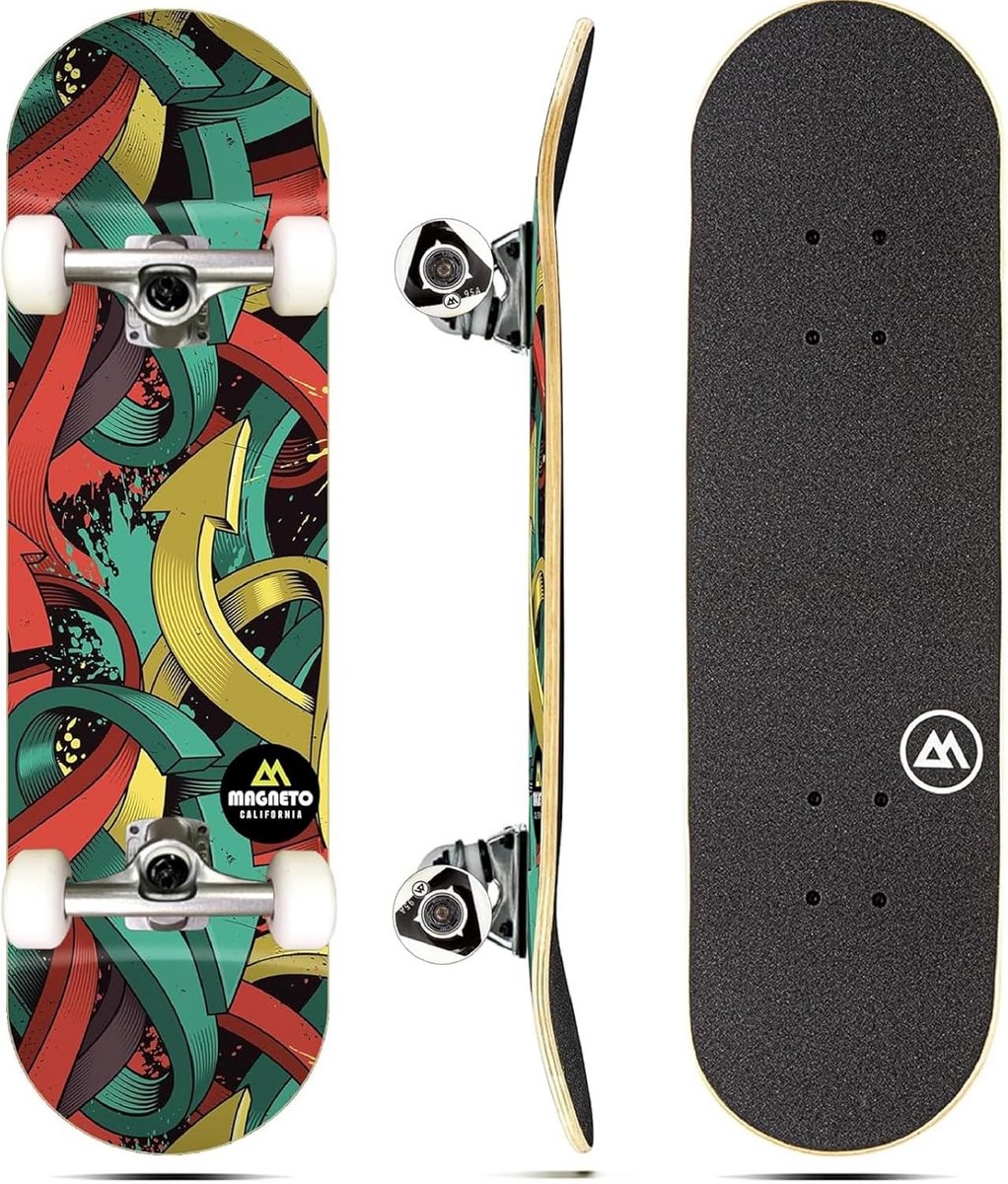 Cruiser skateboard voor kinderen tieners en volwassenen Canadese esdoorn