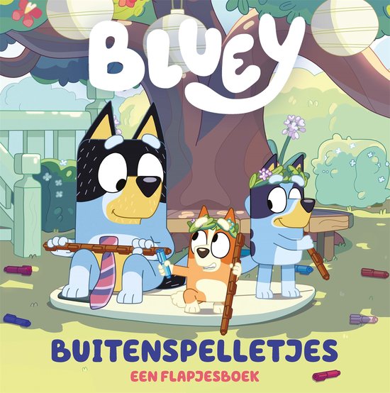 Bluey - Buitenspelletjes - cover