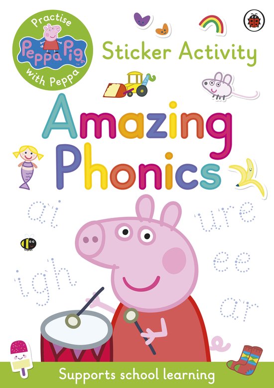Peppa Pig- Peppa Pig: Practise with Peppa: Amazing Phonics - cover