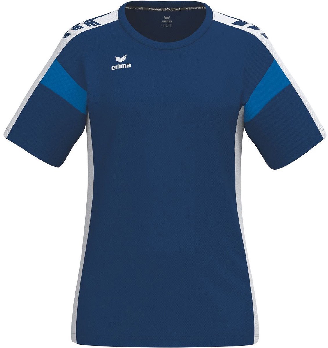 Erima Celebrate 125 T-Shirt Dames - New Navy / Wit | Maat: 44