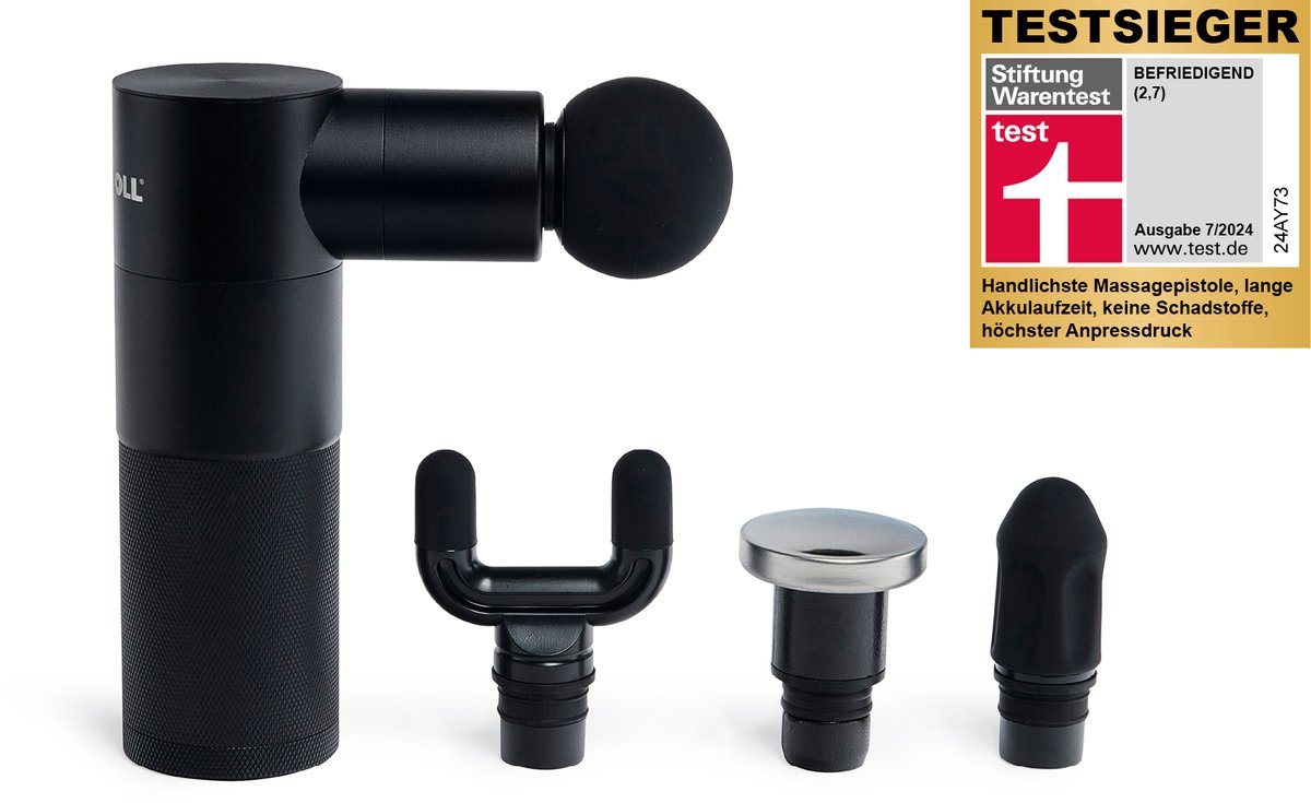 Blackroll Fascia Gun Massagepistool met Diepe Weefselmassage - Blackroll - €154,00
