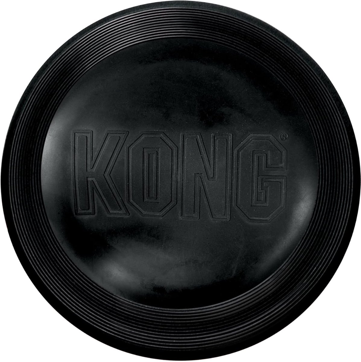 Honden Frisbee - Apporteerspeeltje Hond - Buiten Spelen - Duurzaam Natuurrubber - Voor Grote Honden - Zwart