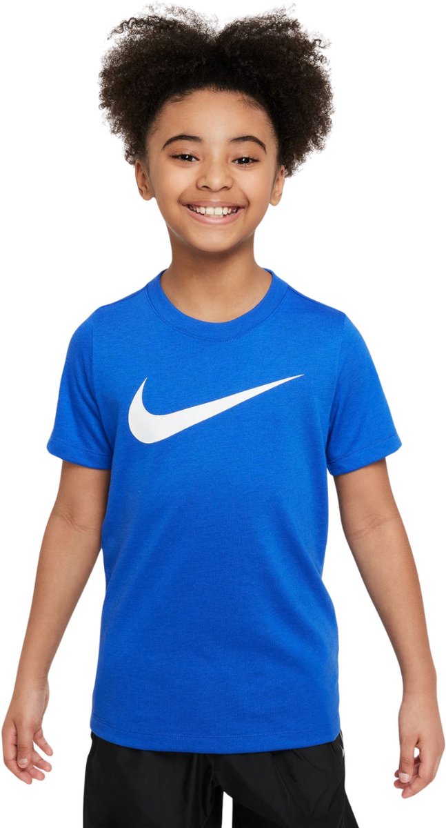 Nike Team T-shirt Kinderen Dri-FIT Park 20 Blauw - Maat L