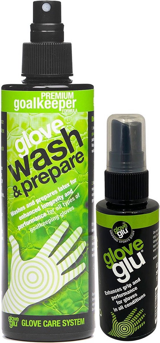 Glove Glu Wash & Prepare + Gloveglu Mini - Zwart | Maat: ONE SIZE