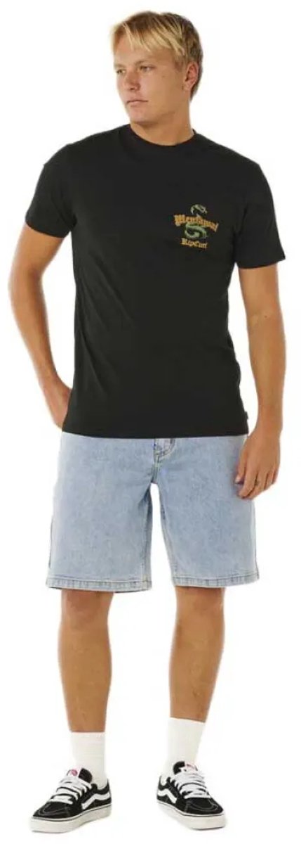 Rip Curl Desti Animals TEE - Black